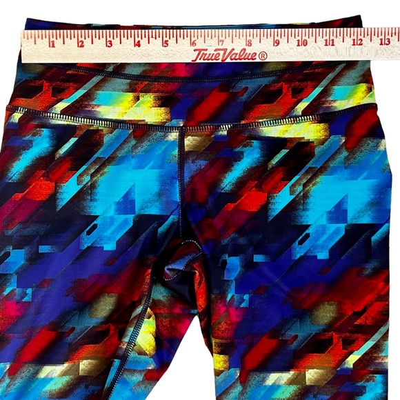 Athleta women's Colorburst Sonar 7/8 length leggings tights size XS - Picture 6 of 11